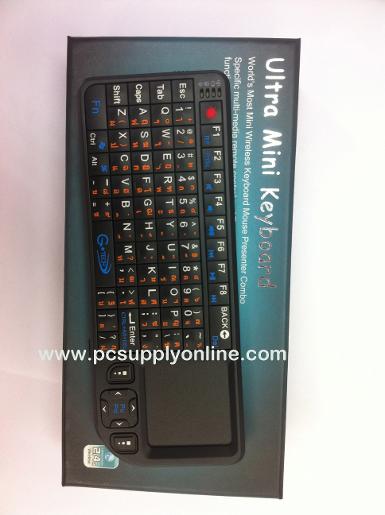 Ultra Mini Wireless Keyboard Mouse Presenter Combo